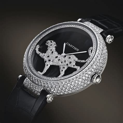 cartier jaguar watch|cartier panthere watch women's.